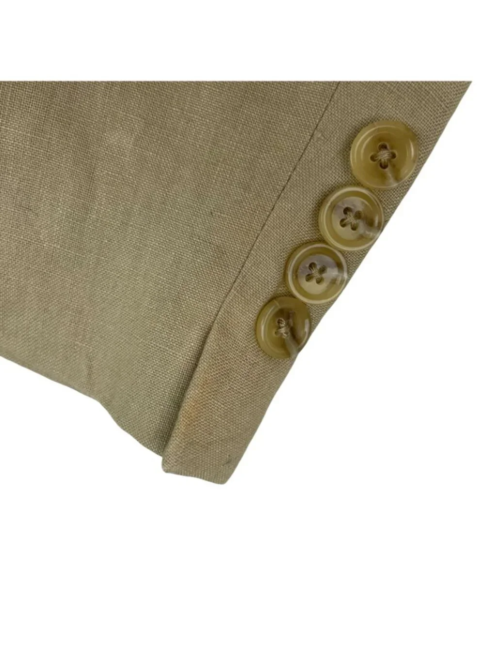 J.Crew Men’s Ludlow 100% Irish Linen 2-Button Blazer Khaki/Tan • 40R